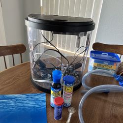 Fish Tank (Aquarium) + Misc Supplies