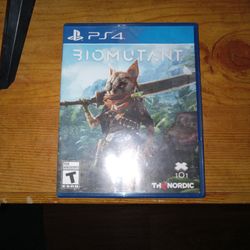 Ps4 BIOMUTANT game