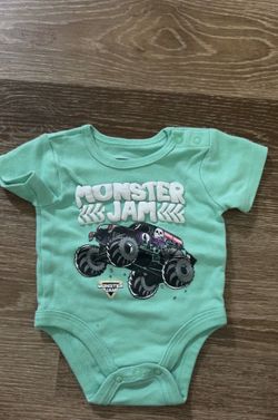 Monster jam onesies