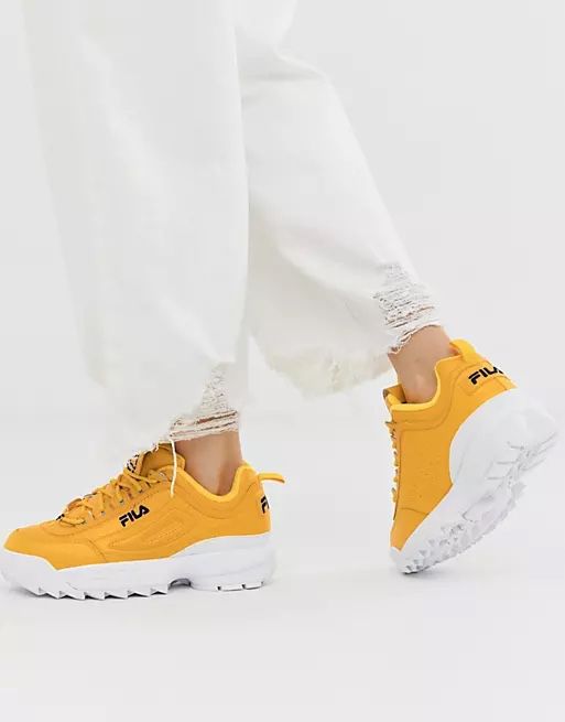 Fruncir el ceño director Uluru Like-New Fila Disruptor 2 Sneakers Yellow Womens Size 10 or Mens 8.5 for  Sale in Phoenix, AZ - OfferUp