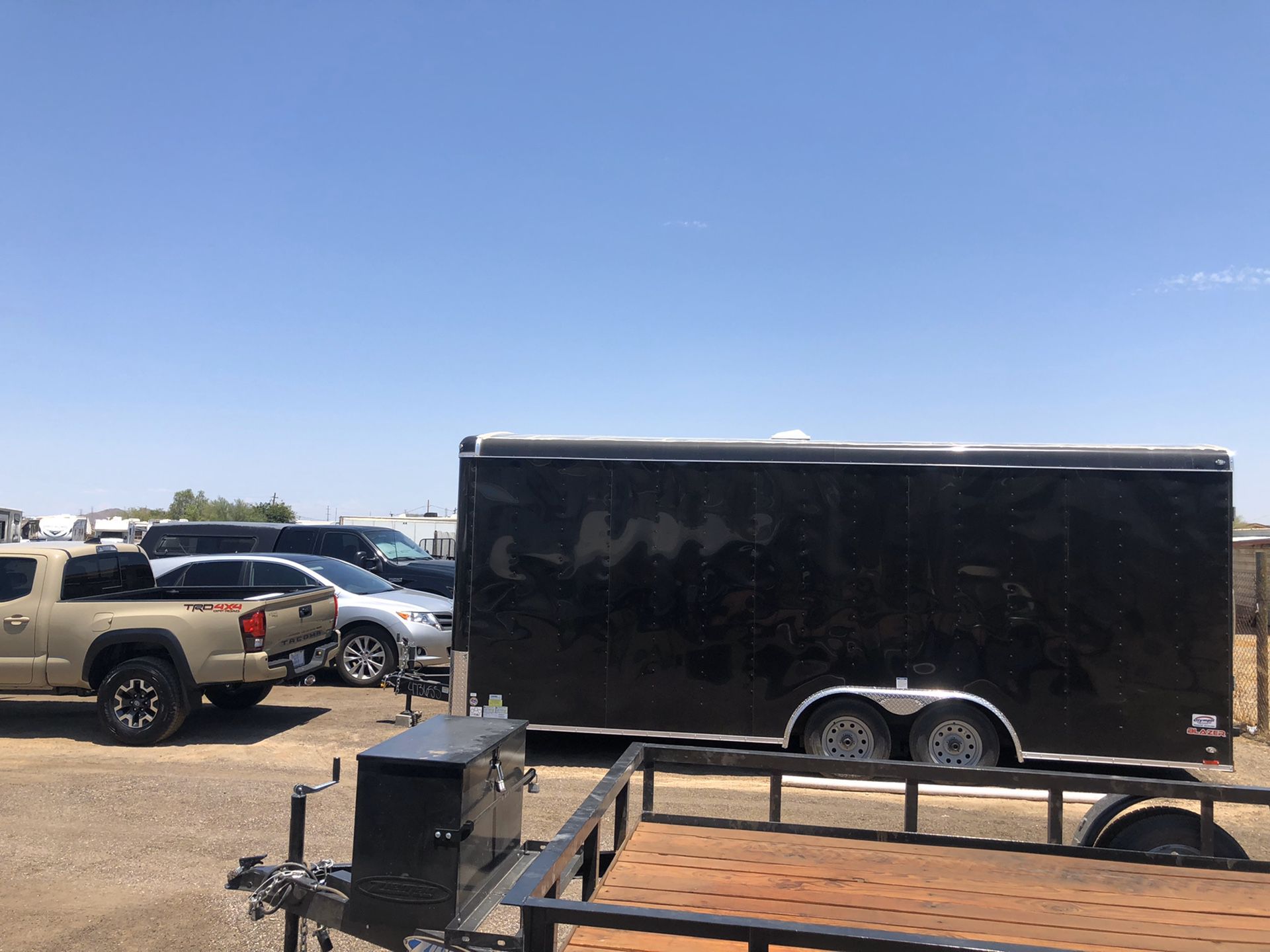 20’ enclosed cargo trailer