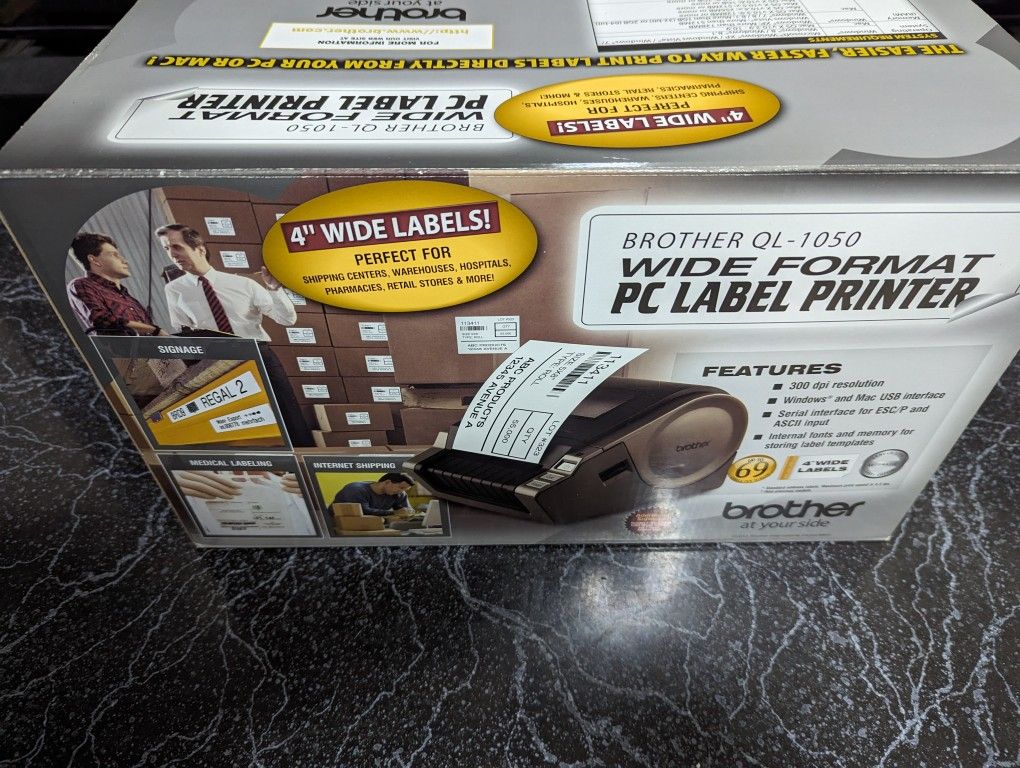 Thermal Label Printer Combo