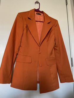 Shein Women’s Orange Blazer Small