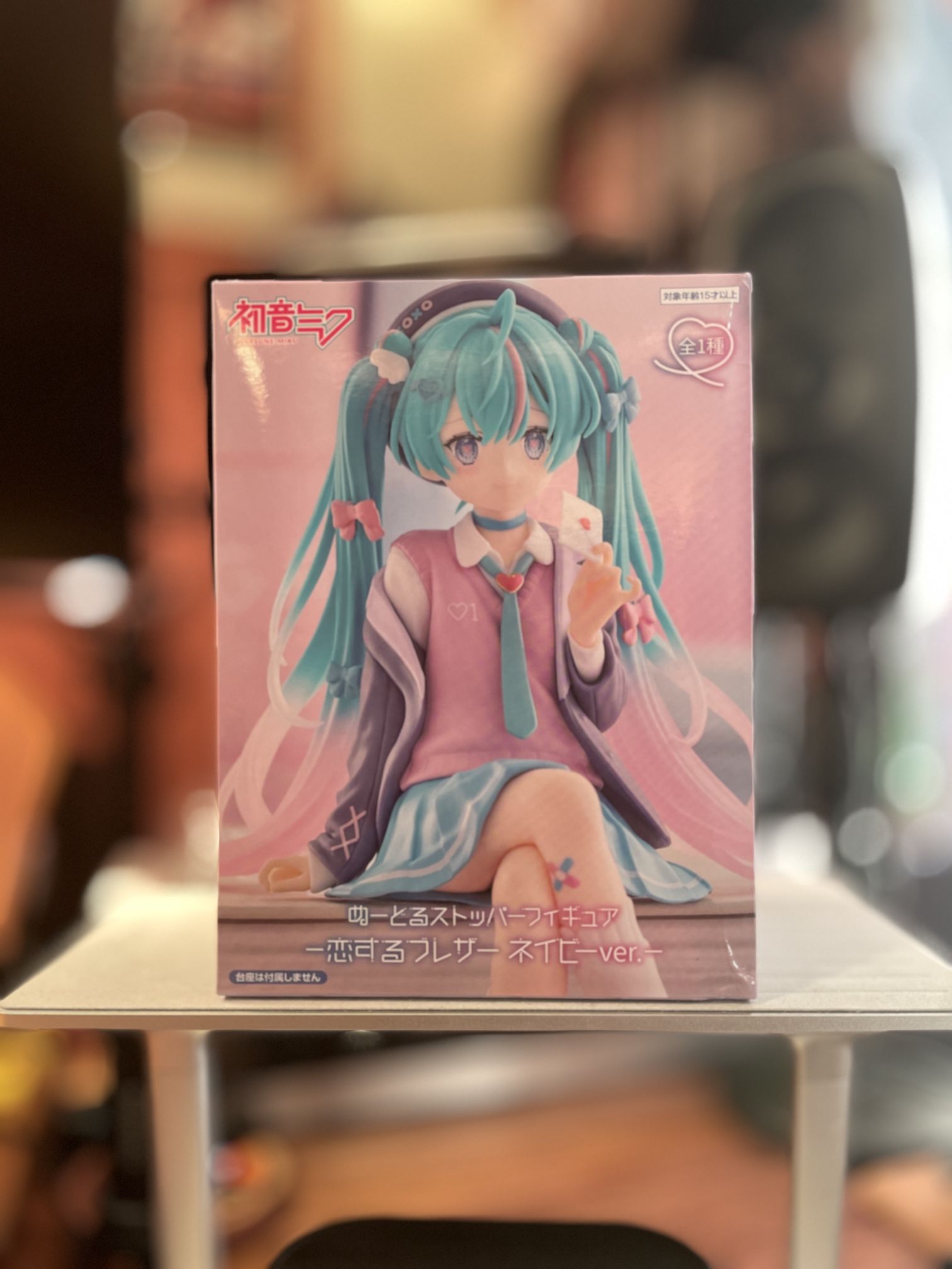FuRyu Vocaloid Hatsune Miku Figure Toy Miku Love Sailor Noodle Stopper FR40069
