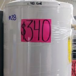 Water Heater 40 Gal