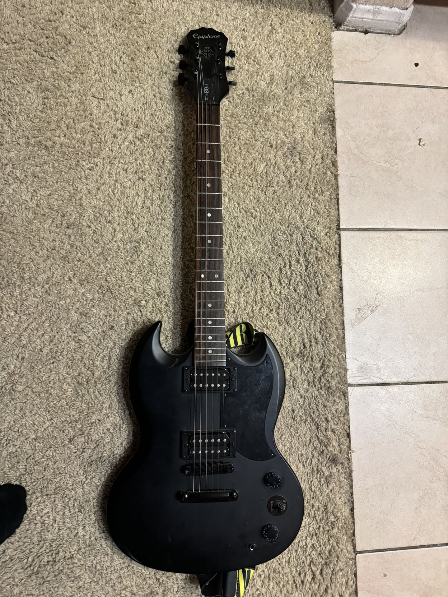 Epiphone Goth SG Electric Guitar