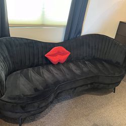 Black Sofa Luxury 