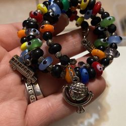School Charm Bracelet