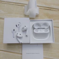 AirPod 4th Gen ANC TOP QUALITY With Wireless White Case 