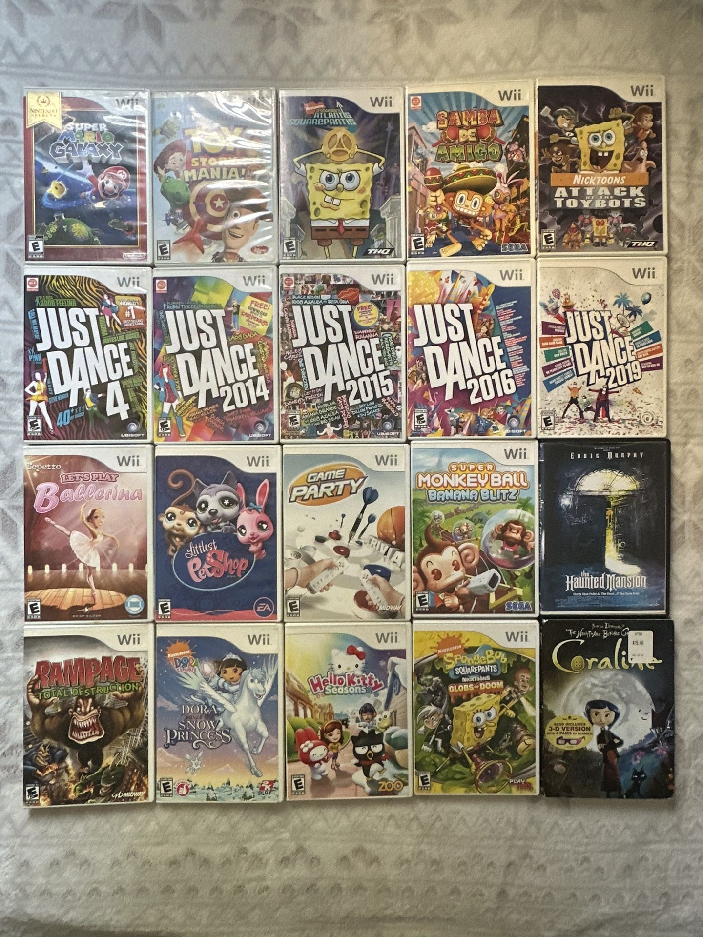 Wii games- Read! Shipping Is Meant For Bulk, Meetups Ok