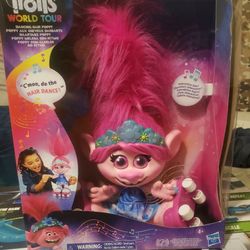 Trolls Dancing Hair Poppy