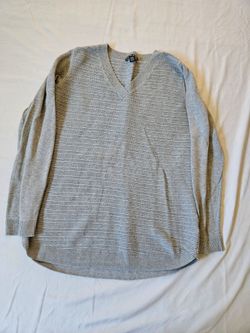 Grey Hilary Radley Sweater Size L