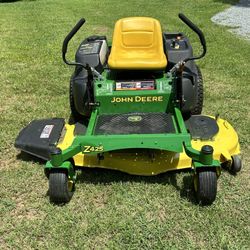 John Deere Zero Turn Mower 54” Cut 