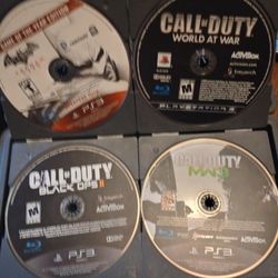 33 PlayStation Games In Storage Case