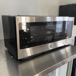 GE Profile 1.1-cu ft 800 Watt Built In Microwave Stainless Steel
