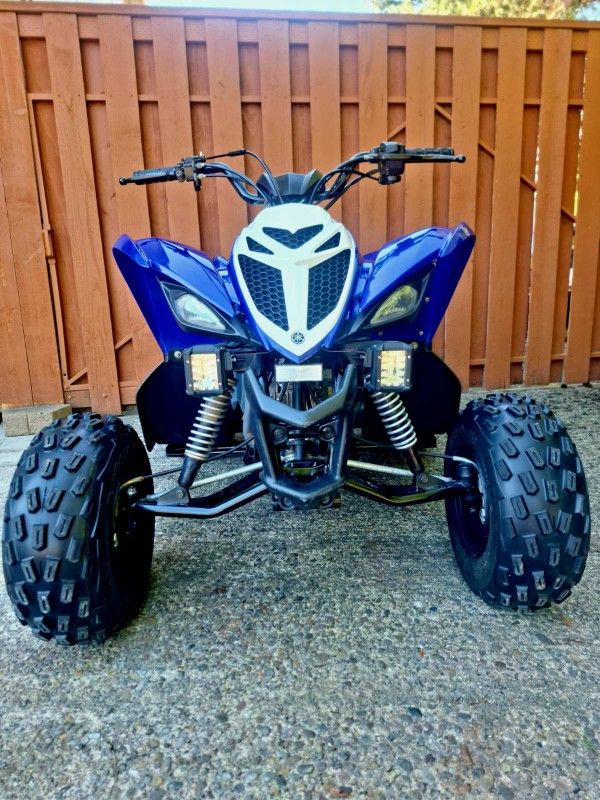 FOR SALE
2019 Yamaha Raptor 90cc - $3,800 OBO