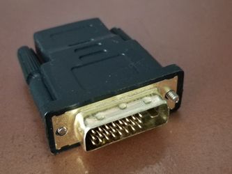 DVI to HDMI adapter