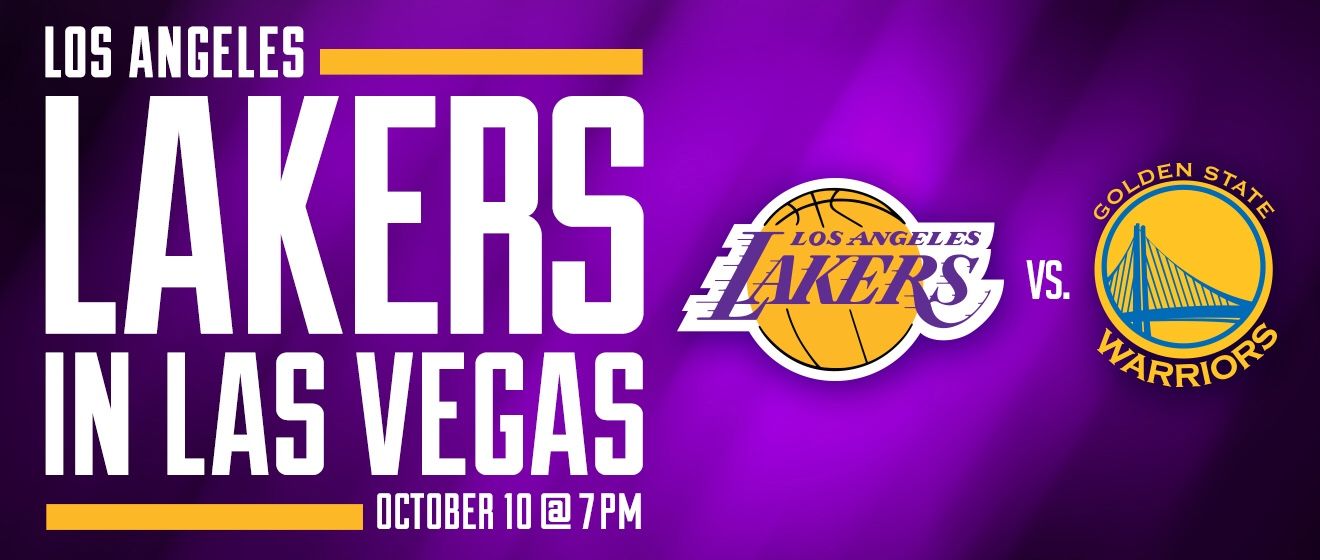 Los Angeles Lakers vs. Golden State Warriors NBA PreSeason Tickets T-Mobile Las Vegas