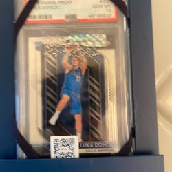 2018 Luka Doncic Rookie Card Psa 10