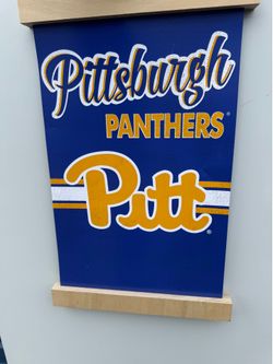 Jardine - Pitt Panthers Fight Song Banner Sign - Blue