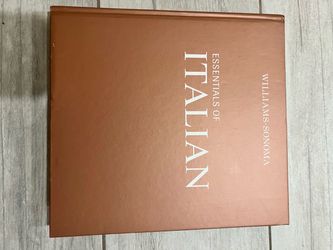 Williams-Sonoma Essentials of Italian Cookbook