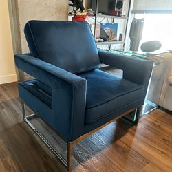 Accents Chair Blue