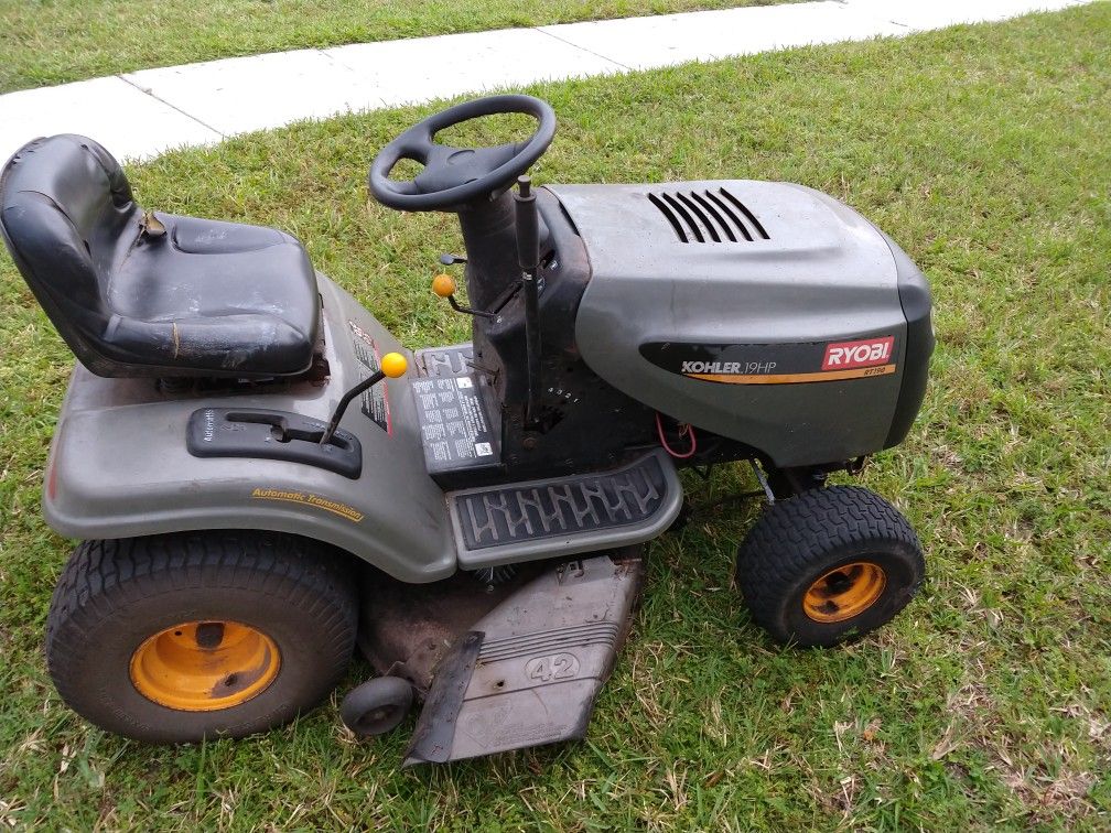 Ryobi riding lawn mower for Sale in Orlando, FL OfferUp