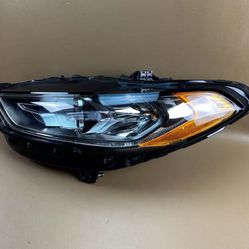 Headlight Ford Fusion 2017-2020 OEM Halogen With LED