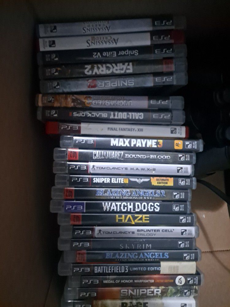 Ps3 Games And Controllers
