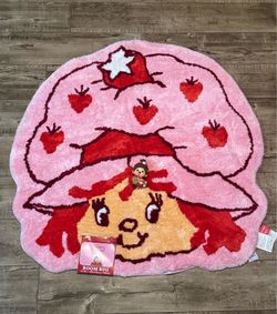 Strawberry Shortcake Head Rug