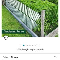 4FT PLASTIC GARDEN BARRIER FENCE