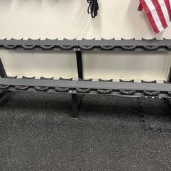 2 - Tier Pro Style Dumbbell Rack