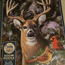 puzzle new 500 piece with poster