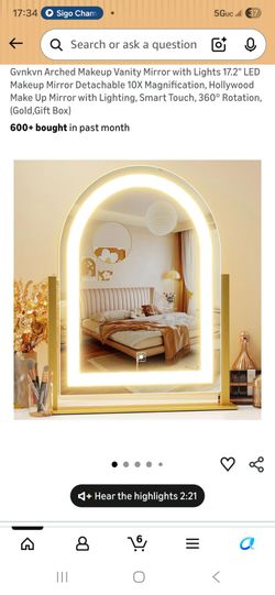 Make Up Mirror with Light