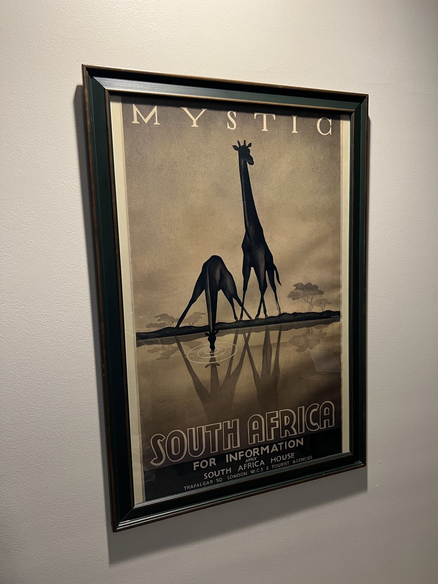 South Africa Vintage Art Print by Gayle Ullman