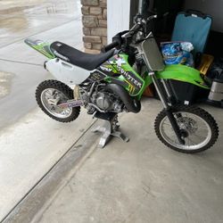 Kawasaki Motorcycle With Rack To Carry