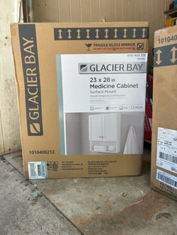 Glacier Bay 23x28 Surface Mount Medicine Cabinet