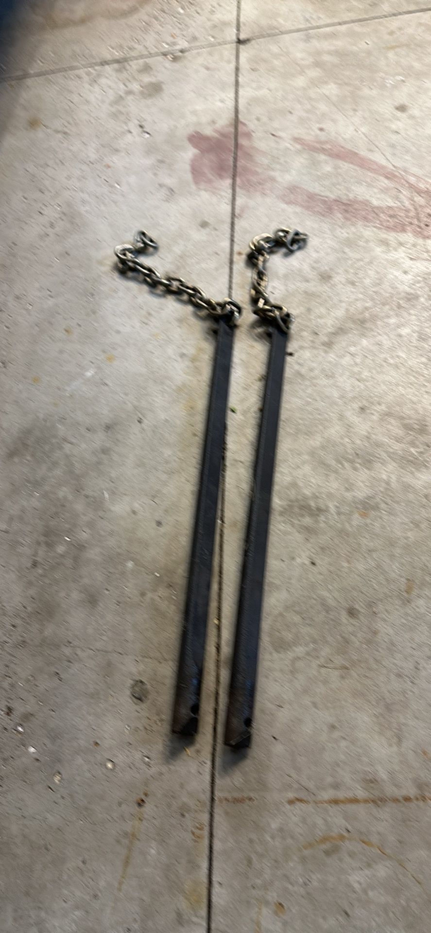 Blue Ox 1000lb spring bar pair