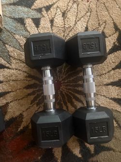 15lb dumbbells