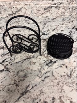 Coaster & Napkin Set - (New)
