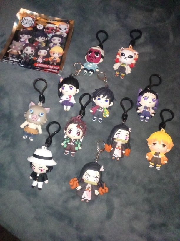 Demon Slayer Bag Clips Series 1