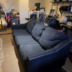 Nice Clean Couch With Mattress Frame Inside Bed Not Included