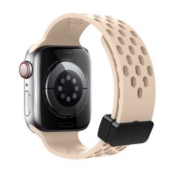 Apple Watch Magnetic Silicone Band - 38/40/41mm - Starlight