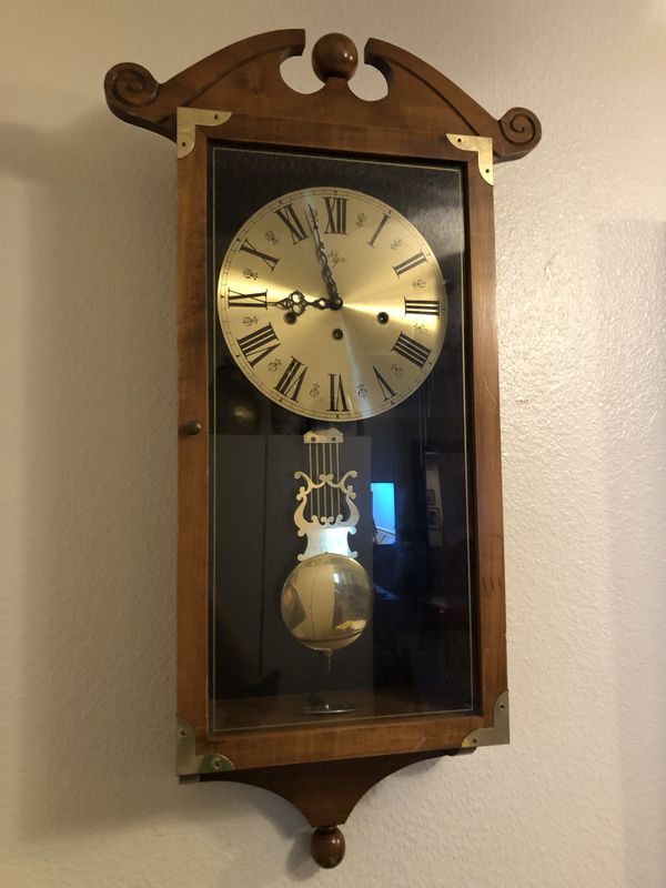 Elgin wall hanging grandfather clock for Sale in Forest Grove, OR OfferUp