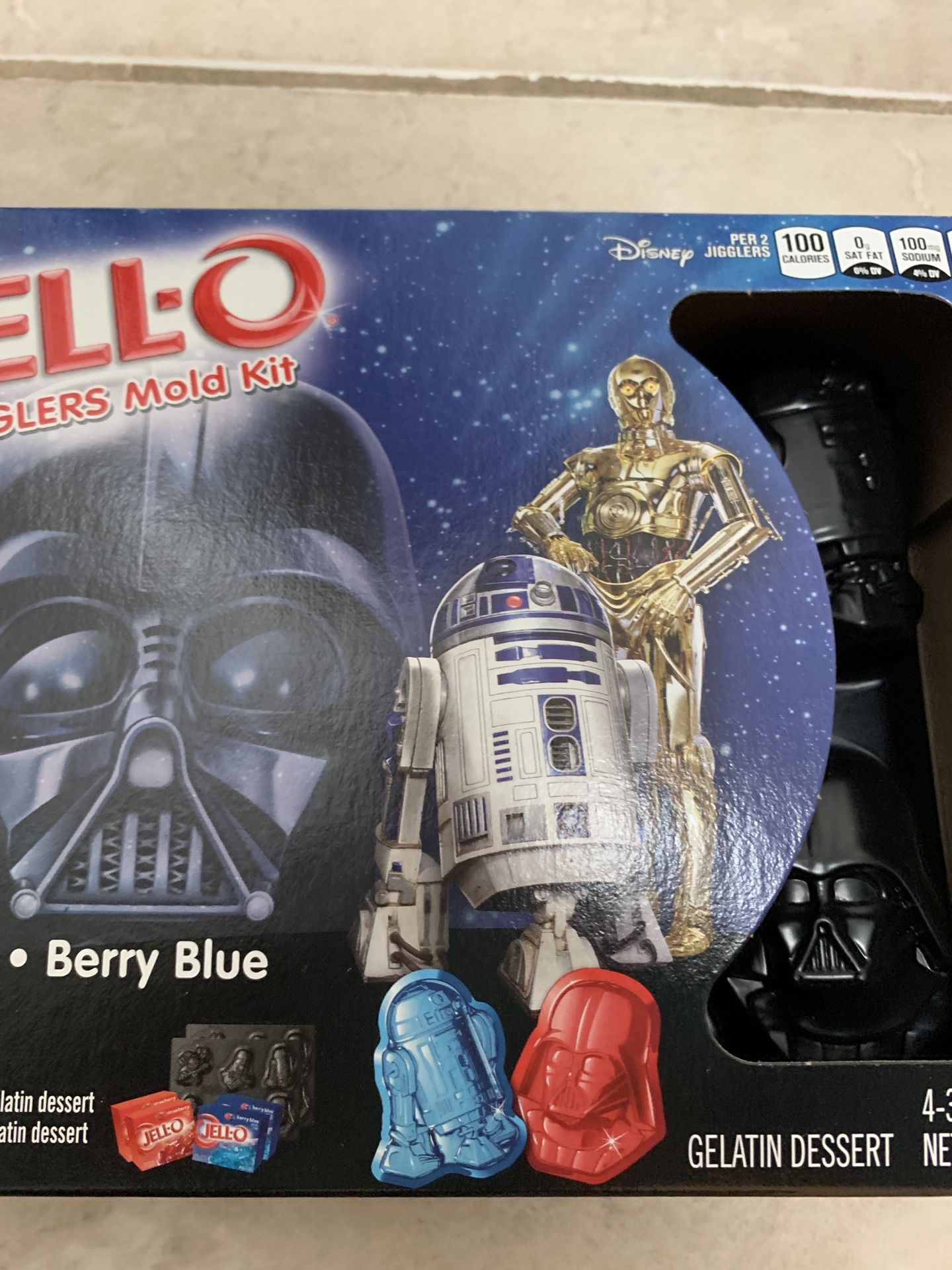 Star Wars jell-o molds