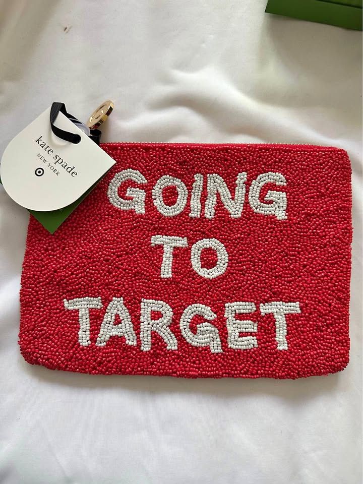 Kate Spade NY Target Going To Target Beaded Clutch Exclusive 2025 - SHIPS TODAY