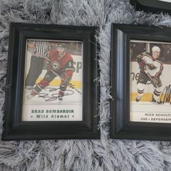 Mn Wild Signed Memorabilia 