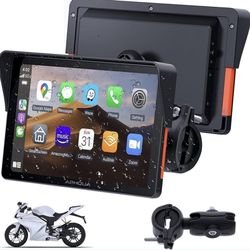 Motocycle Carplay-7-Inch Motorcycle GPS Navigation System with Apple CarPlay &