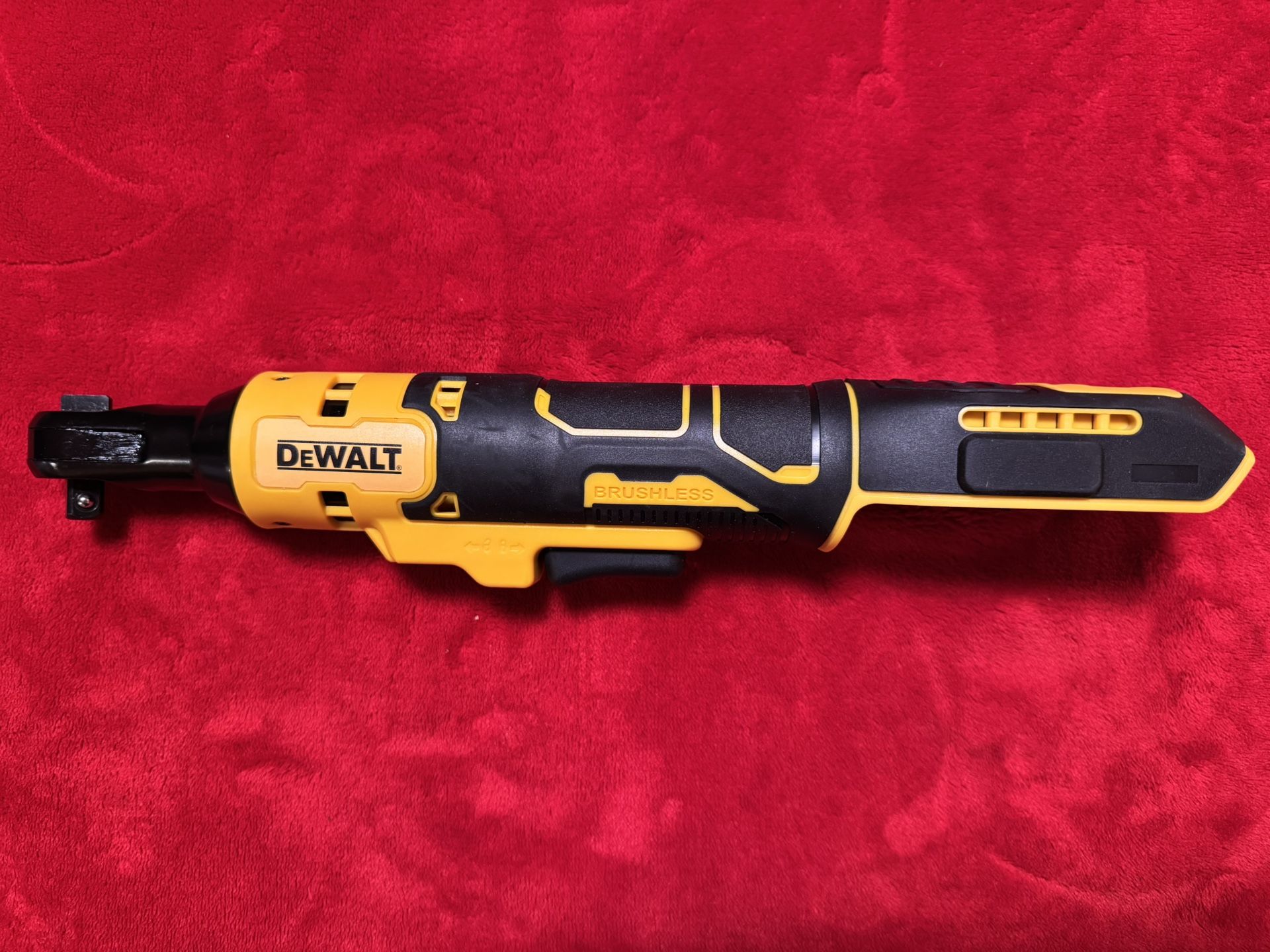 Dewalt Brushless Ratchet Right Angle Wrench LED Cordless Driver Variable Speed Power Wrench 20V