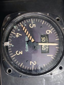 Speedometer for Cessena Airplane